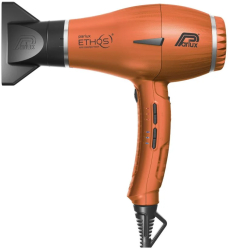 Uscator profesional de par Parlux Ethos 2300 W Functie Anti-incalzire 3 setari temperatura 3 setari de viteza Portocaliu 