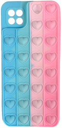 Husa Lemontti Heart Pop it compatibila cu Samsung Galaxy A22 4G Multicolor 1 