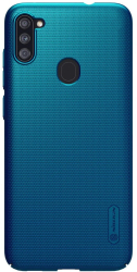 Husa Nillkin Frosted Concave compatibila cu Samsung Galaxy A11 Blue 