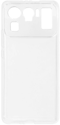 Husa Silicon Lemontti compatibila cu Xiaomi Mi 11 Ultra Transparent 