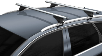 Kit / Set 2 bare portbagaj cu cheie MG ZS 2018--prezent - ALUMINIU - K30