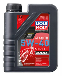 Ulei motor Liqui Moly Motorbike 4T Synth Street Race 5W40 1L
