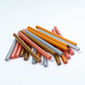 Baton termoadeziv -7 x 100 mm - coloare metalica - 10 buc pachet 