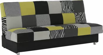 Canapea extensibila Sani Alabama 195 cm galben 
