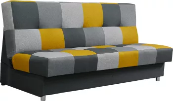 Canapea extensibila Sani Alabama 195 cm mustar 