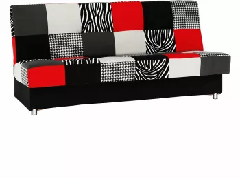 Canapea extensibila Sani Alabama 195 cm rosu 