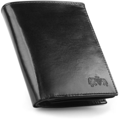 Portofel barbati Zagatto Negru cu protectie RFID Piele naturala 9.5x12.5x1.5 cm ZG-001-BAR-2 