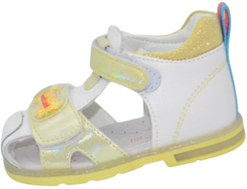 Sandale ortopedice pentru fete Tom Miki C-T9844-U Galben 