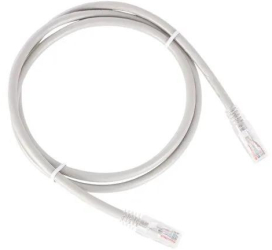 Cablu Patch cord UTP Spacer Cat6 cupru-aluminiu 1 m alb