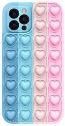 Husa Lemontti Heart Pop it compatibila cu Samsung Galaxy A32 5G Multicolor 1 