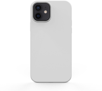 Husa Lemontti Liquid Silicon compatibila cu iPhone 12 Mini Stone 