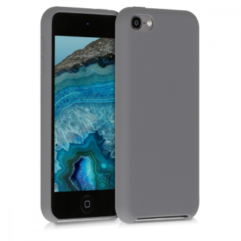 Husa pentru Apple iPod Touch 6th/iPod Touch 7th Kwmobile Gri Silicon 50528.155 