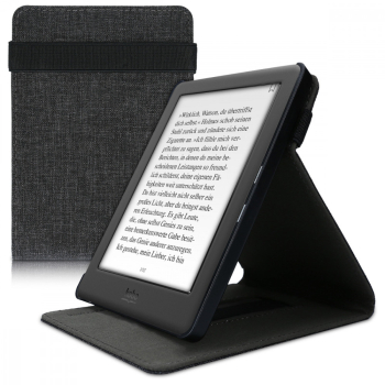 Husa pentru Kobo Glo HD / Touch 2.0 Textil Gri 51512.01 