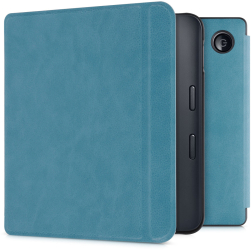 Husa pentru Kobo Libra 2 Piele ecologica Albastru kwmobile 56574.78 