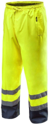 Pantaloni de lucru tesatura Oxford impermeabili galben model Visibility marimea L/52 NEO 