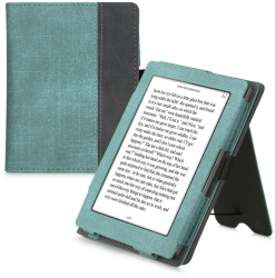 Husa pentru Kobo Aura Edition 1 Piele ecologica Verde kwmobile 56814.71 