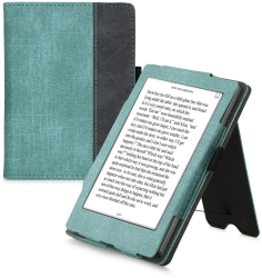 Husa pentru Kobo Aura Edition 2 Piele ecologica Verde kwmobile 56816.71 