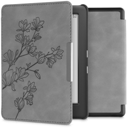 Husa pentru Kobo Glo HD / Touch 2.0 Piele ecologica Gri kwmobile 56870.02 