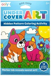 Set de colorat cu modele secrete Undercover Art - Catei 