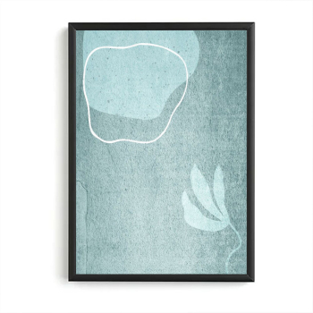 Tablou abstract model Arta Abstracta - 08 Alba 60 x 90 cm 