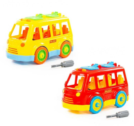 Autobuz demontabil 26 5X14 5X15 5 cm Polesie 