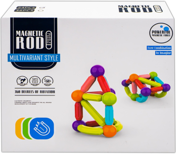 Joc constructii magnetic 24 piese 