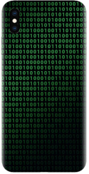 Husa din silicon compatibila cu Apple iPhone XS Max - model Binary Code 