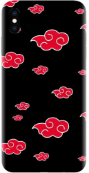 Husa din silicon compatibila cu Apple iPhone XS Max - model Naruto Shippuden Rinnegan 