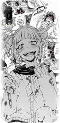Husa din silicon compatibila cu Huawei Y6 Pro 2019 - model Anime Himiko Toga 