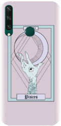 Husa din silicon compatibila cu Huawei Y6p - model Tarot Zodia Pesti 