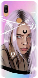 Husa din silicon compatibila cu Huawei Y6s - model Fan Art Billie 