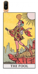 Husa din silicon compatibila cu Huawei Y6s - model Tarot The Fool Clasic 