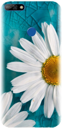 Husa din silicon compatibila cu Huawei Y7 2018 - model Flower Power 