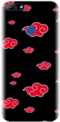 Husa din silicon compatibila cu Huawei Y7 2018 - model Naruto Shippuden Rinnegan 