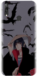 Husa din silicon compatibila cu Huawei Y7 Prime 2019 - model Anime Itachi Uchiha 