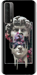 Husa din silicon compatibila cu Huawei Y7A - model Contemporary Art 1 