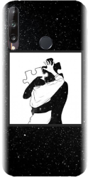 Husa din silicon compatibila cu Huawei Y7p - model Love It S In The Air 