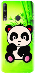 Husa din silicon compatibila cu Huawei Y7p - model X Cute Panda