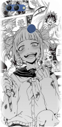 Husa din silicon compatibila cu Huawei Y9 2018 - model Anime Himiko Toga 