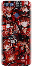 Husa din silicon compatibila cu Huawei Y9 2018 - model Anime Red 