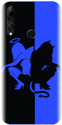 Husa din silicon compatibila cu Huawei Y9 2019 - model Angel Devil 