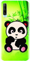 Husa din silicon compatibila cu Huawei Y9s - model X Cute Panda 