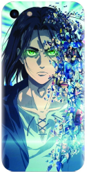 Husa din silicon compatibila cu Apple iPhone SE 2022 - model Anime Aot CSR 1300 