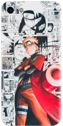 Husa din silicon compatibila cu Apple iPhone SE 2022 - model Naruto Aesthetic 