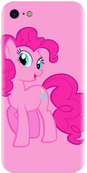 Husa din silicon compatibila cu Apple iPhone SE 2022 - model Pinkie pie 2 