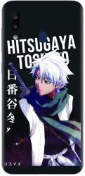 Husa din silicon compatibila cu Samsung Galaxy A20 - model Anime Hitsugaya 