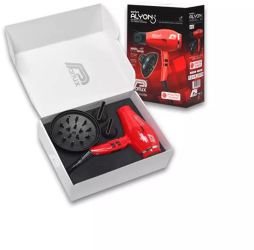 Set Uscator profesional de par Parlux Alyon Rosu + Difuzor Parlux MagicSense 