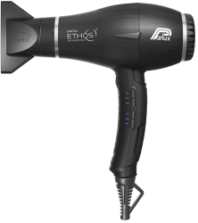 Uscator profesional de par Parlux Ethos 2300 W Functie Anti-incalzire 3 setari temperatura 3 setari de viteza Negru 