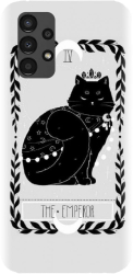 Husa din silicon compatibila cu Samsung Galaxy A23 - model Tarot The Emperor 