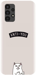 Husa din silicon compatibila cu Samsung Galaxy A32 5G / A32 EE 5G - model Anti You 